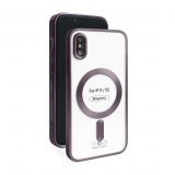 Чохол із функцією MagSafe для Apple iPhone X, Xs violet (02) матовий