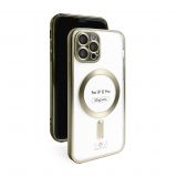 Чехол с функцией MagSafe для Apple iPhone 12 Pro gold (03) матовый