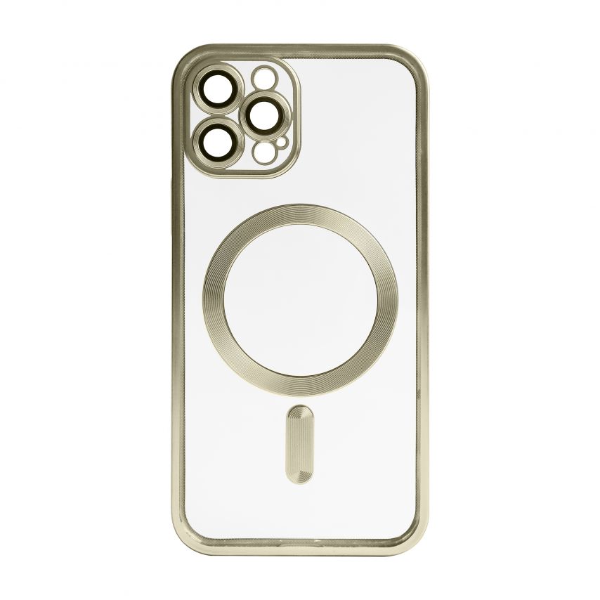 Чехол с функцией MagSafe для Apple iPhone 12 Pro gold (03) матовый