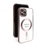 Чохол із функцією MagSafe для Apple iPhone 12 Pro pink (06) матовий