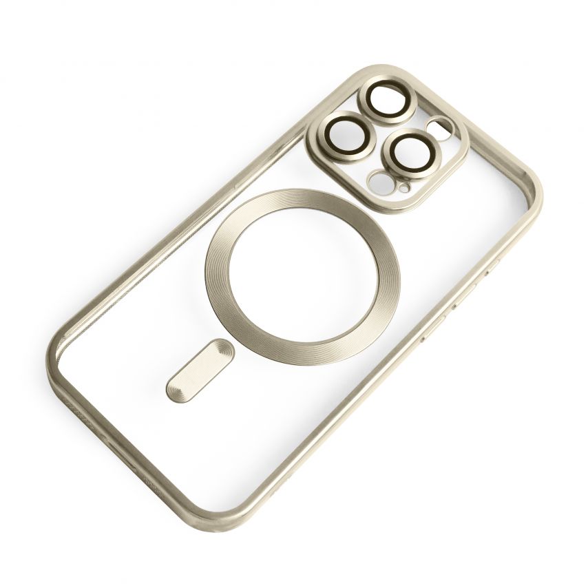 Чохол із функцією MagSafe для Apple iPhone 13 Pro gold (03) матовий