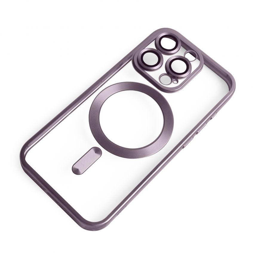 Чохол із функцією MagSafe для Apple iPhone 13 Pro violet (02) матовий