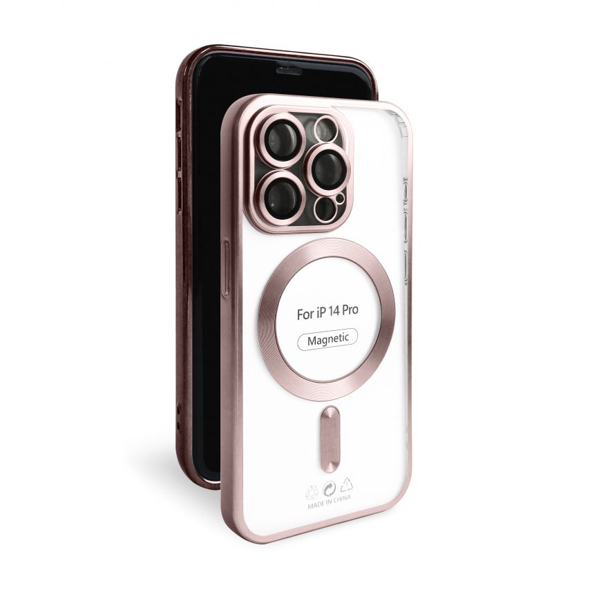 Чохол із функцією MagSafe для Apple iPhone 14 Pro pink (06) матовий