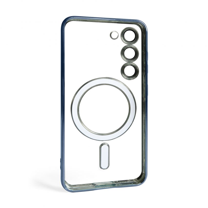 Чехол с функцией MagSafe для Samsung Galaxy S23/S911 (2023) dark blue (07) матовый