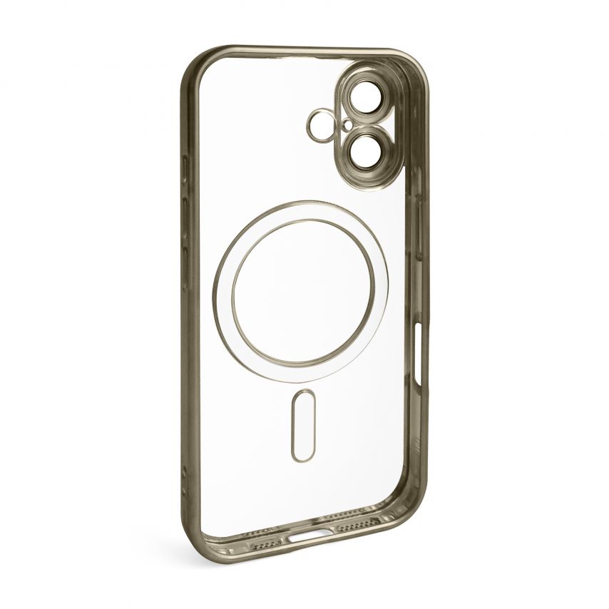 Чохол із функцією MagSafe для Apple iPhone 16 gold (03) матовий