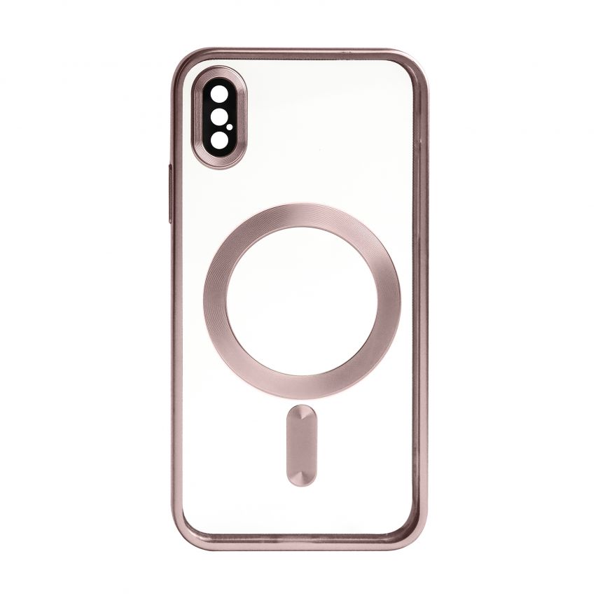 Чохол із функцією MagSafe для Apple iPhone X, Xs pink (06) матовий