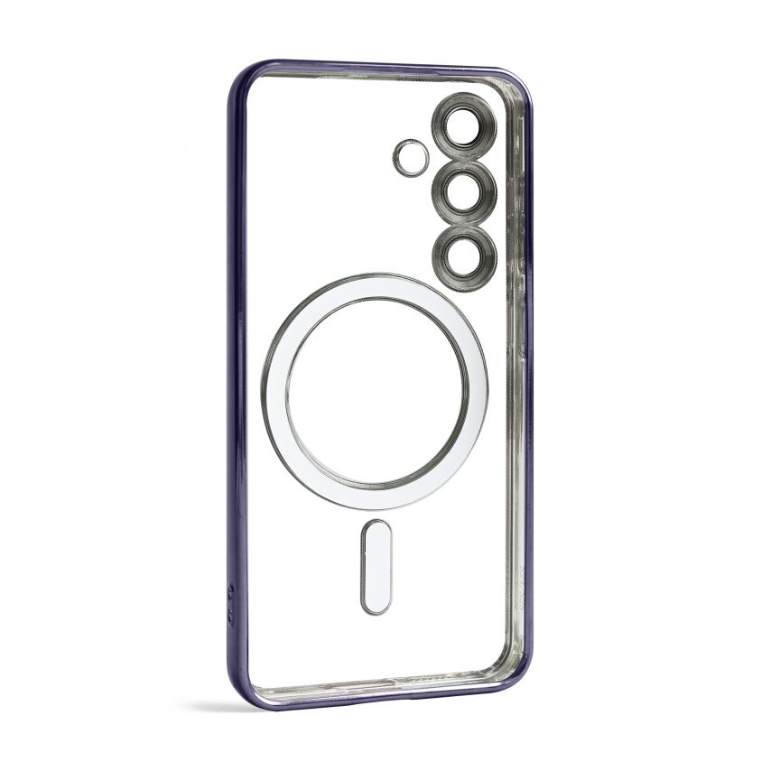 Чохол з функцією MagSafe для Samsung Galaxy S24/S921 (2024), S25/S931 (2025) violet (02)