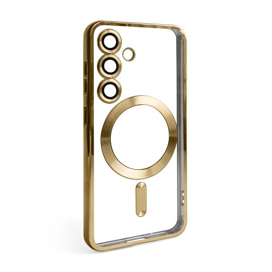 Чохол з функцією MagSafe для Samsung Galaxy S24/S921 (2024), S25/S931 (2025) gold (03) - купити за 225.50 грн у Києві, Україні