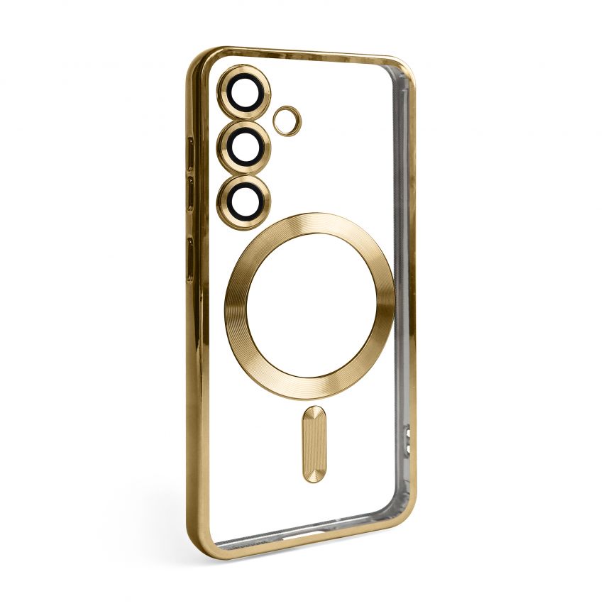 Чехол с функцией MagSafe для Samsung Galaxy S24/S921 (2024), S25/S931 (2025) gold (03)