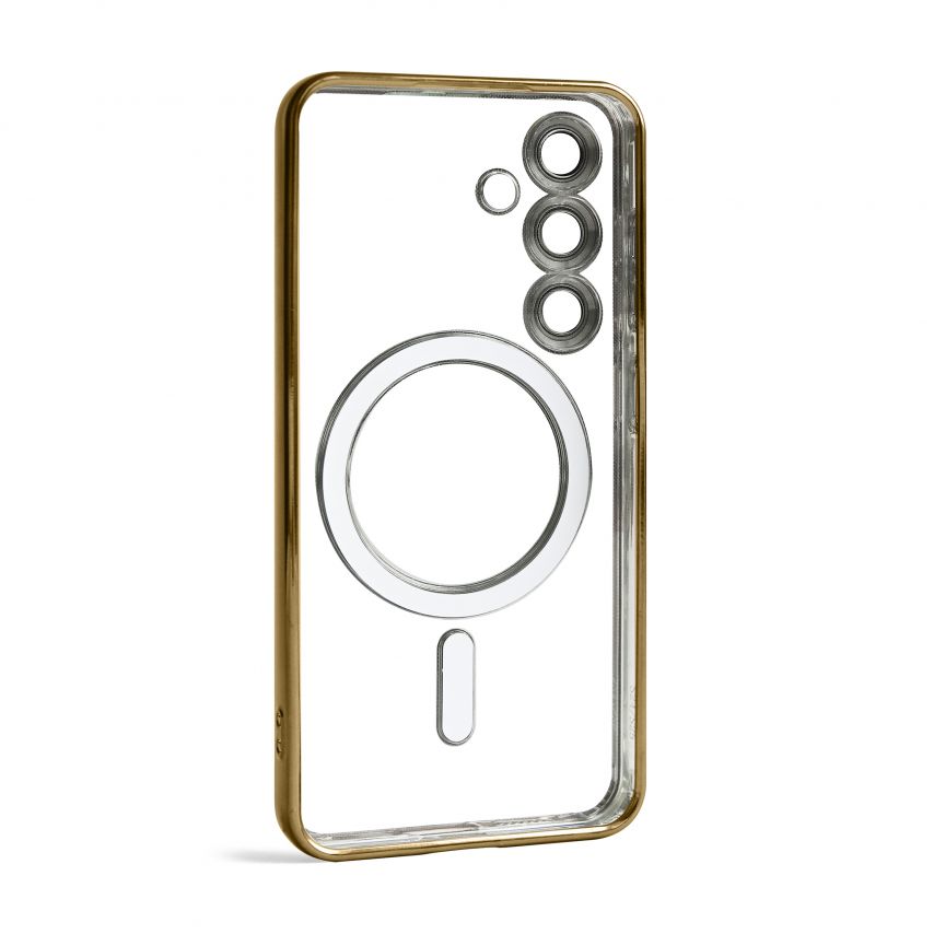 Чехол с функцией MagSafe для Samsung Galaxy S24/S921 (2024), S25/S931 (2025) gold (03)