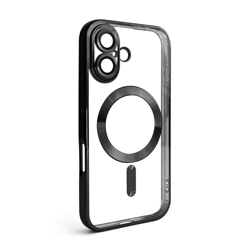 Чохол з функцією MagSafe для Apple iPhone 16 black (09)