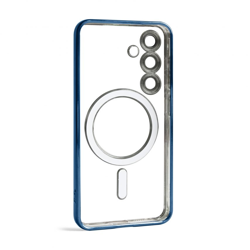 Чехол с функцией MagSafe для Samsung Galaxy S24/S921 (2024), S25/S931 (2025) blue (04)