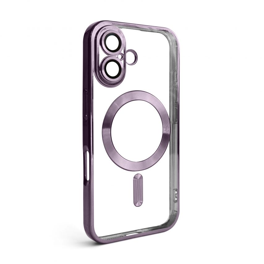 Чохол з функцією MagSafe для Apple iPhone 16 purple (11)