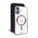 Чохол з функцією MagSafe для Apple iPhone 16 purple (11)
