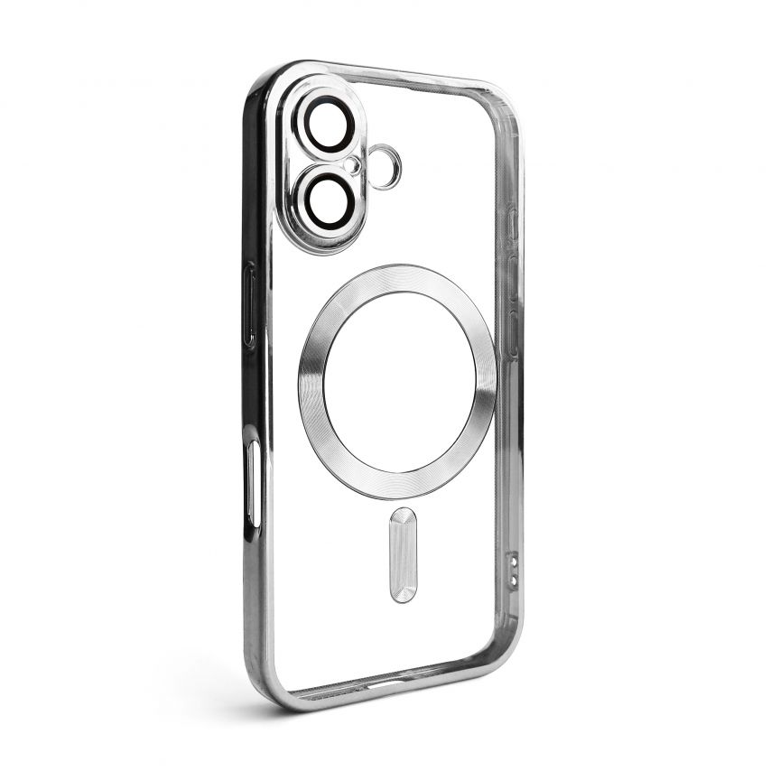 Чохол з функцією MagSafe для Apple iPhone 16 silver (10)