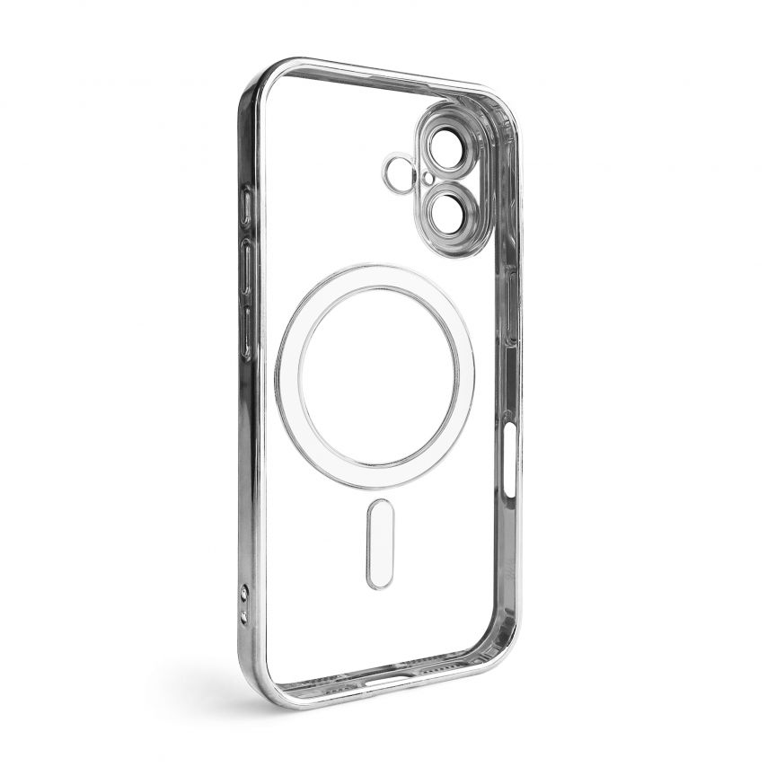 Чохол з функцією MagSafe для Apple iPhone 16 silver (10)