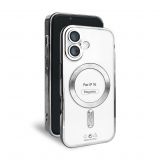 Чохол з функцією MagSafe для Apple iPhone 16 silver (10)