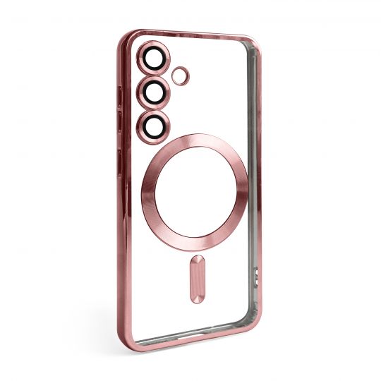 Чохол з функцією MagSafe для Samsung Galaxy S24/S921 (2024), S25/S931 (2025) rose gold (06) - купити за 221.50 грн у Києві, Україні