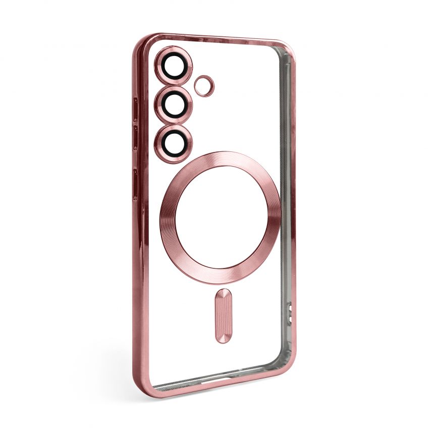 Чохол з функцією MagSafe для Samsung Galaxy S24/S921 (2024), S25/S931 (2025) rose gold (06)