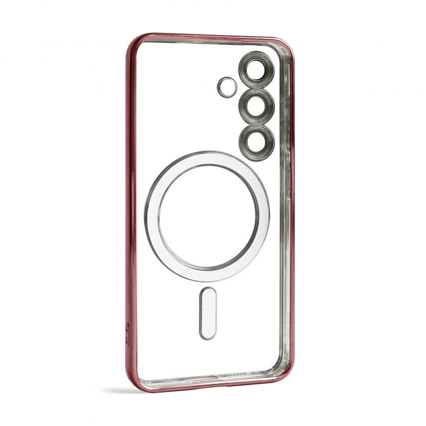 Чохол з функцією MagSafe для Samsung Galaxy S24/S921 (2024), S25/S931 (2025) rose gold (06)