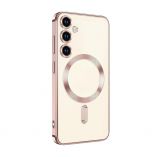 Чехол с функцией MagSafe для Samsung Galaxy S24/S921 (2024) rose gold (06) - купить за 208.00 грн в Киеве, Украине