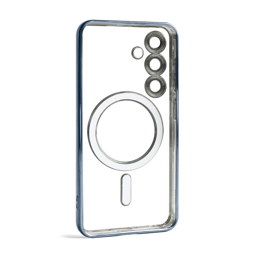 Чехол с функцией MagSafe для Samsung Galaxy S24/S921 (2024), S25/S931 (2025) mountain blue (07)