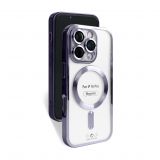 Чохол з функцією MagSafe для Apple iPhone 16 Pro violet (02)