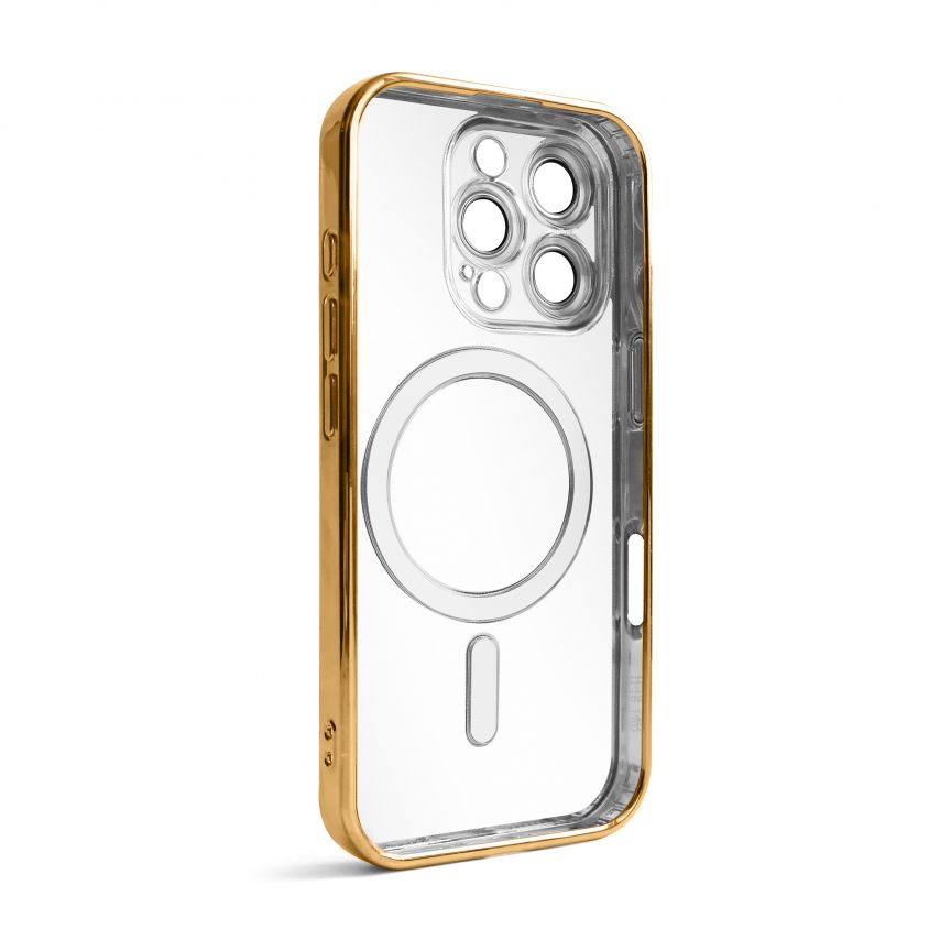 Чохол з функцією MagSafe для Apple iPhone 16 Pro gold (03)