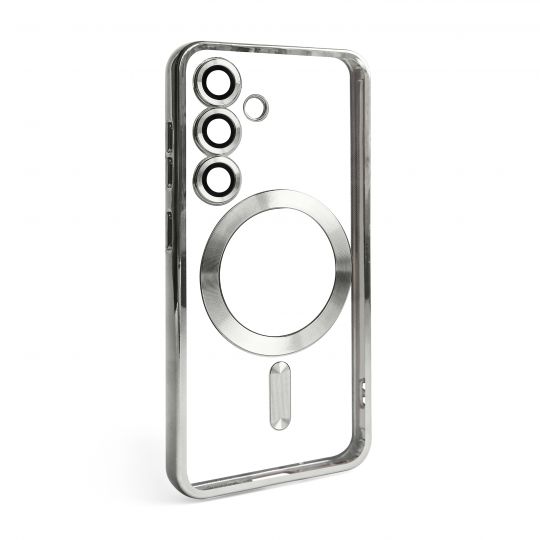 Чохол з функцією MagSafe для Samsung Galaxy S24/S921 (2024), S25/S931 (2025) silver (10) - купити за 225.50 грн у Києві, Україні