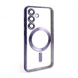 Чехол с функцией MagSafe для Samsung Galaxy S24/S921 (2024), S25/S931 (2025) purple (11)