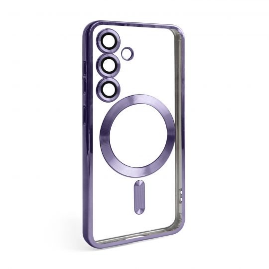 Чехол с функцией MagSafe для Samsung Galaxy S24/S921 (2024), S25/S931 (2025) purple (11) - купить за 221.50 грн в Киеве, Украине