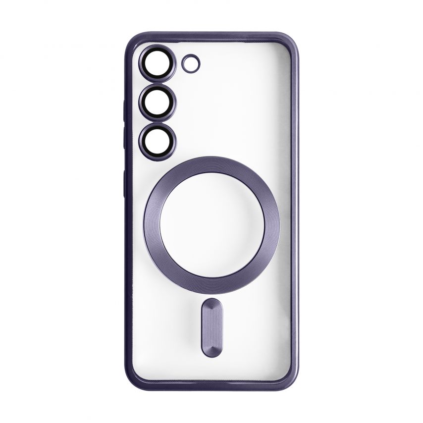 Чехол с функцией MagSafe для Samsung Galaxy S23/S911 (2023) violet (02)