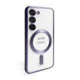 Чехол с функцией MagSafe для Samsung Galaxy S23/S911 (2023) violet (02)
