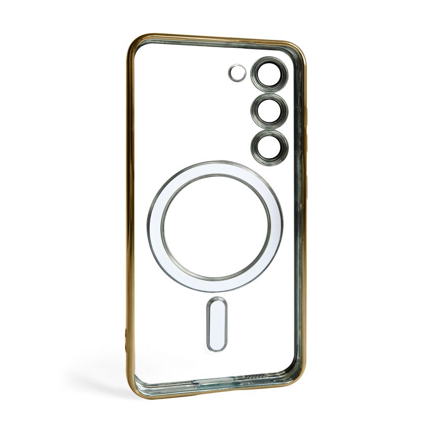 Чохол з функцією MagSafe для Samsung Galaxy S23/S911 (2023) gold (03)