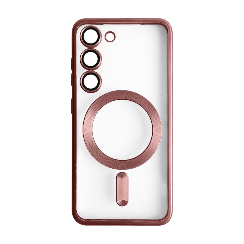 Чехол с функцией MagSafe для Samsung Galaxy S23/S911 (2023) rose gold (06)