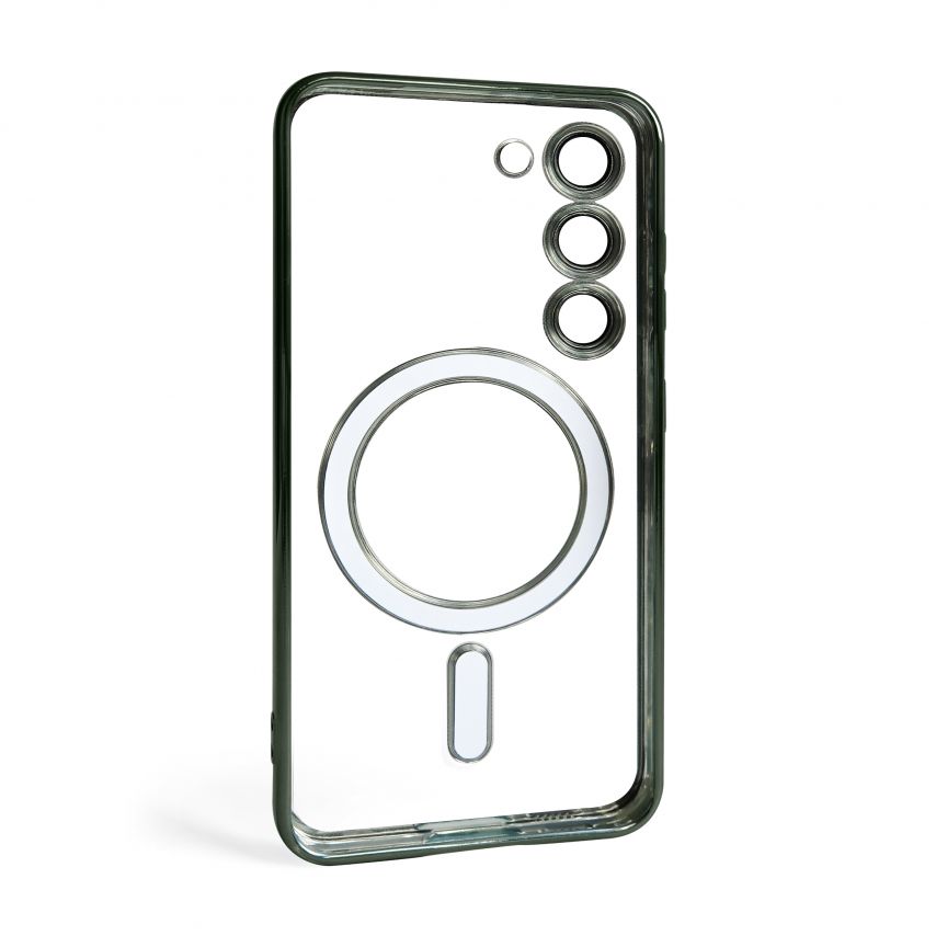 Чохол з функцією MagSafe для Samsung Galaxy S23/S911 (2023) olive (08)