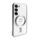 Чохол з функцією MagSafe для Samsung Galaxy S23/S911 (2023) silver (10)