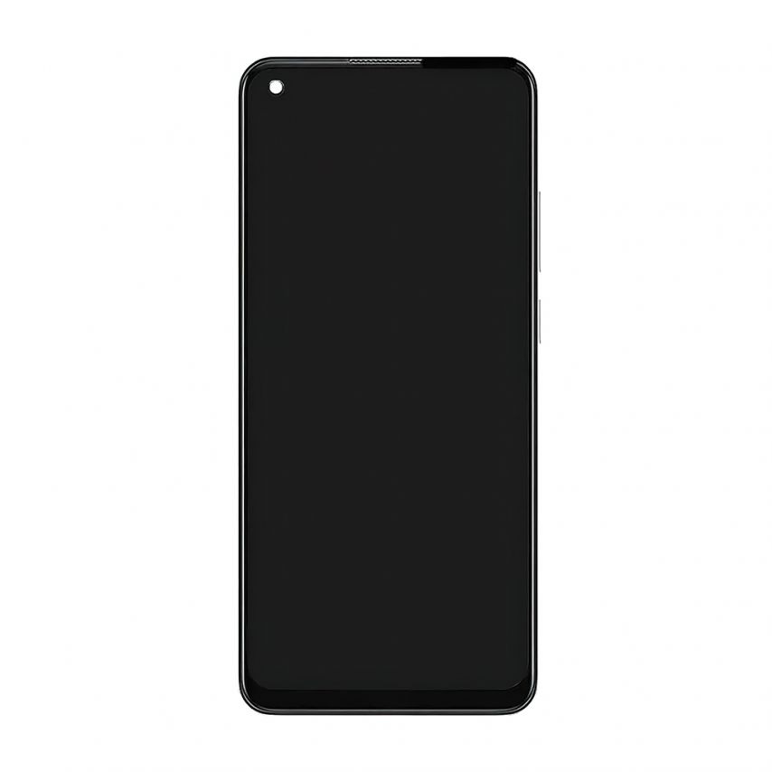 Дисплей (LCD) для Oppo A78 з тачскріном та рамкою black (IPS) High Quality