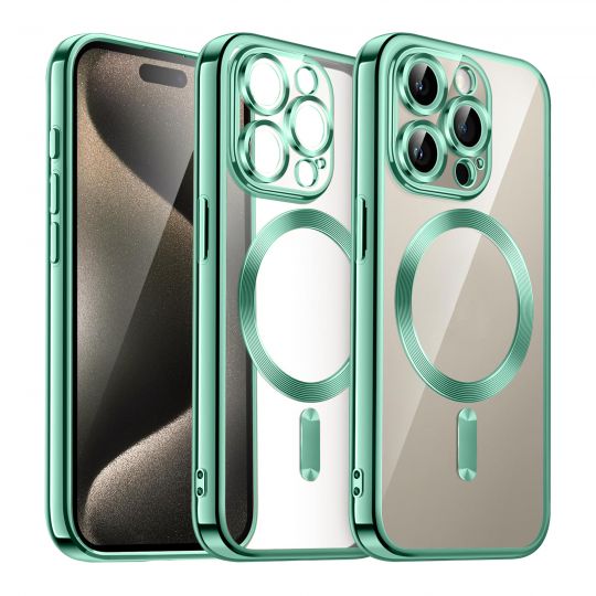 Чохол з функцією MagSafe для Apple iPhone 16 green (05) - купити за 221.50 грн у Києві, Україні