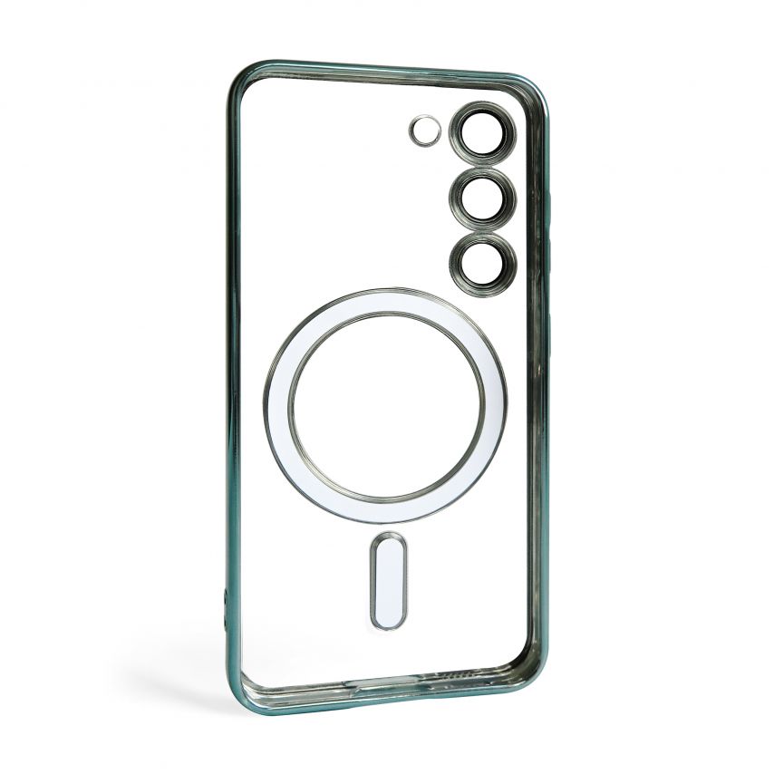 Чохол з функцією MagSafe для Samsung Galaxy S23/S911 (2023) green (05)