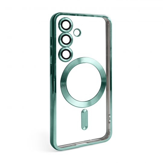 Чохол з функцією MagSafe для Samsung Galaxy S24/S921 (2024), S25/S931 (2025) green (05) - купити за 222.00 грн у Києві, Україні