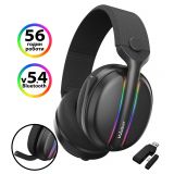 Ігрові навушники Bluetooth WALKER WBT-83 black
