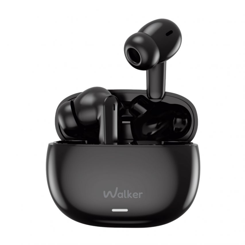 Навушники Bluetooth WALKER WTS-67 ANC+ENC black