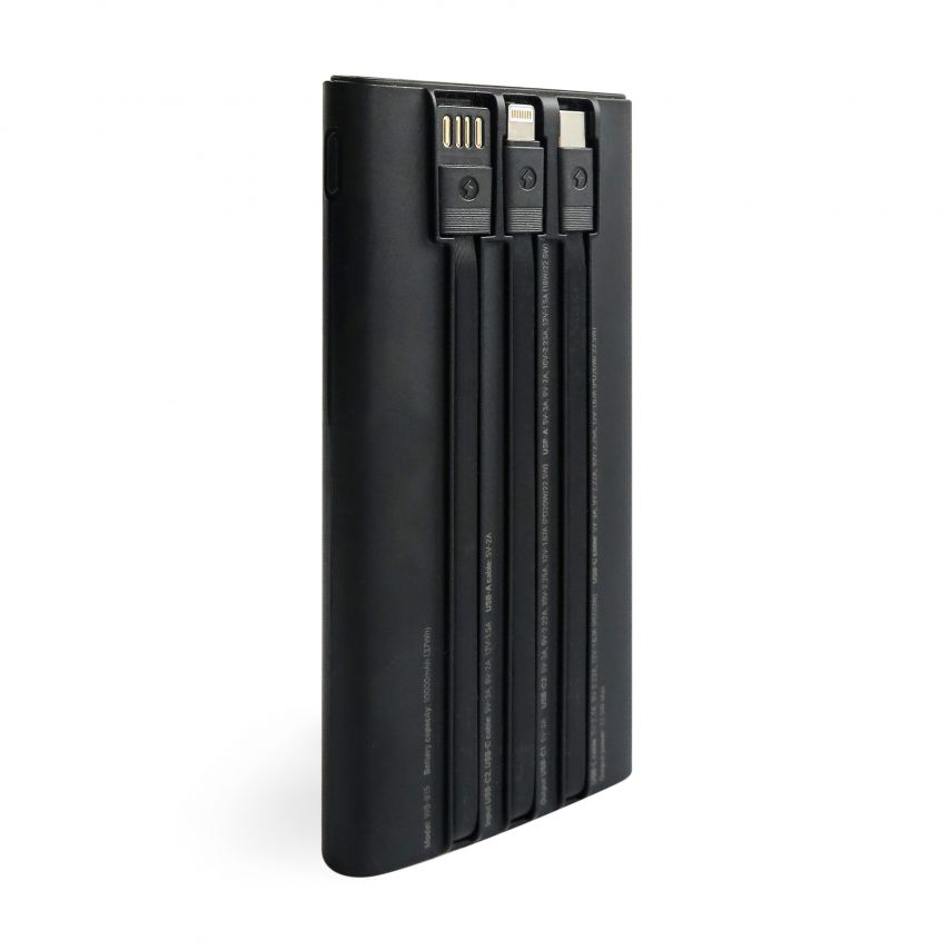 Power Bank WALKER WB-615 10000mAh black