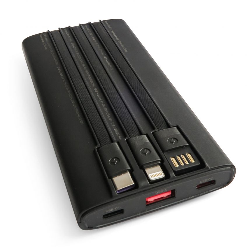 Power Bank WALKER WB-615 10000mAh black