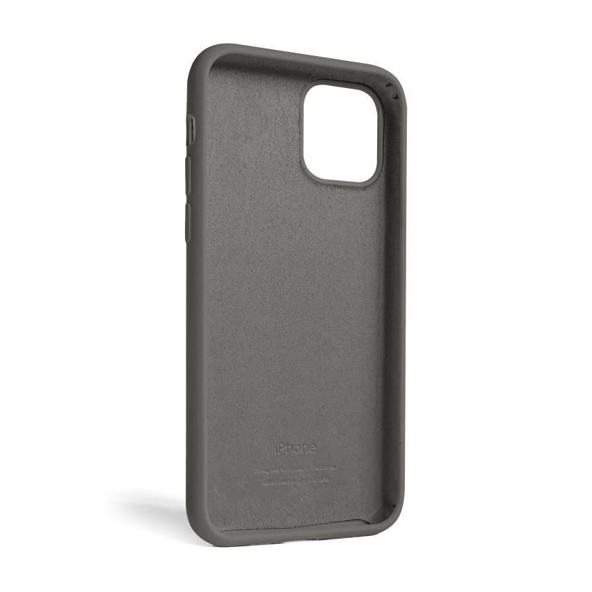 Чехол Full Silicone Case для Apple iPhone 11 titanium grey (74)