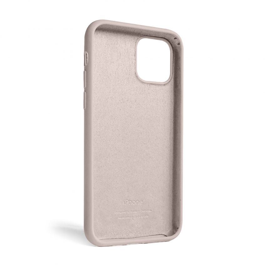 Чохол Full Silicone Case для Apple iPhone 11 grey pink (73)