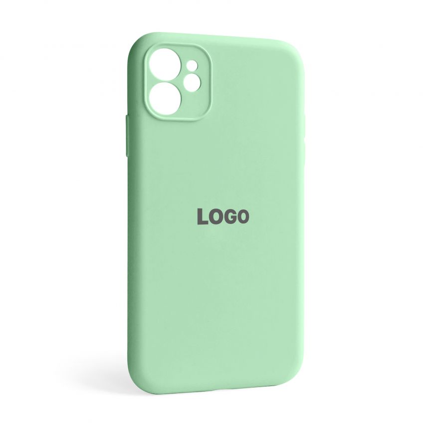 Чехол Full Silicone Case для Apple iPhone 11 pistachio (71) закрытая камера
