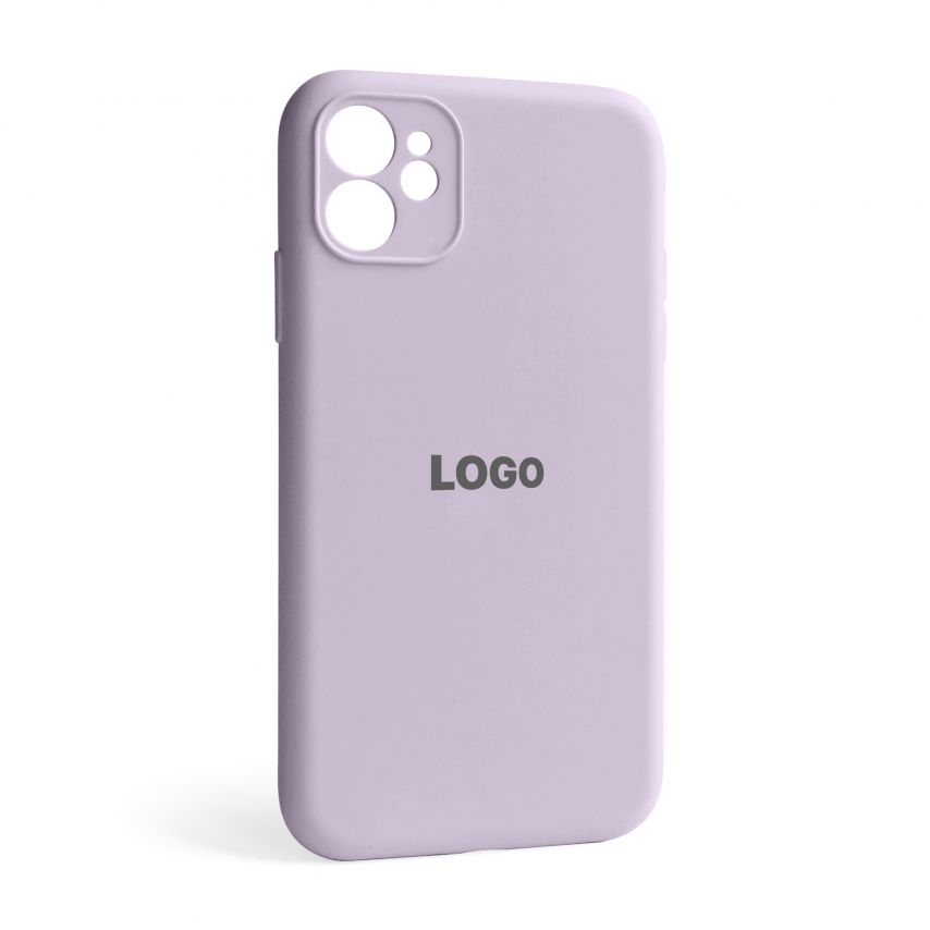Чехол Full Silicone Case для Apple iPhone 11 lilac purple (72) закрытая камера