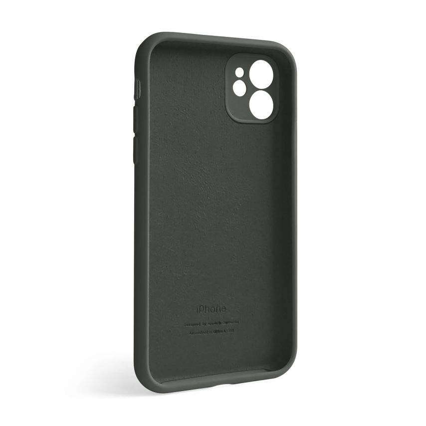 Чехол Full Silicone Case для Apple iPhone 12 clay (70) закрытая камера